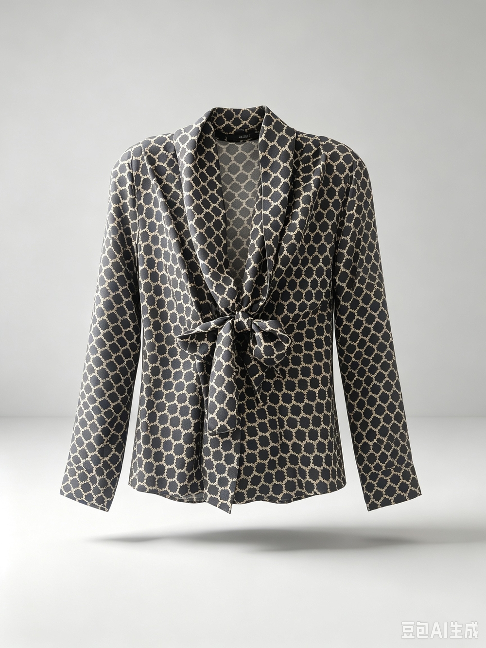 Etro Tie Front Patterned Blouse